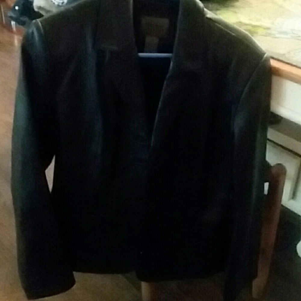Leather jacket